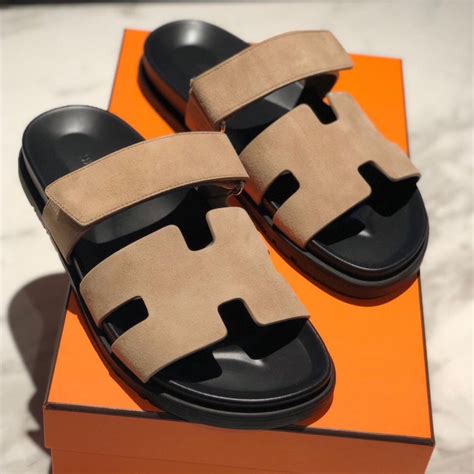 hermes slippers men sale|Hermes men's sandals street style.